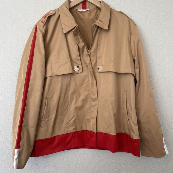 The Delta Box Vintage Bomber Jacket Large EUC - Picture 1 of 8